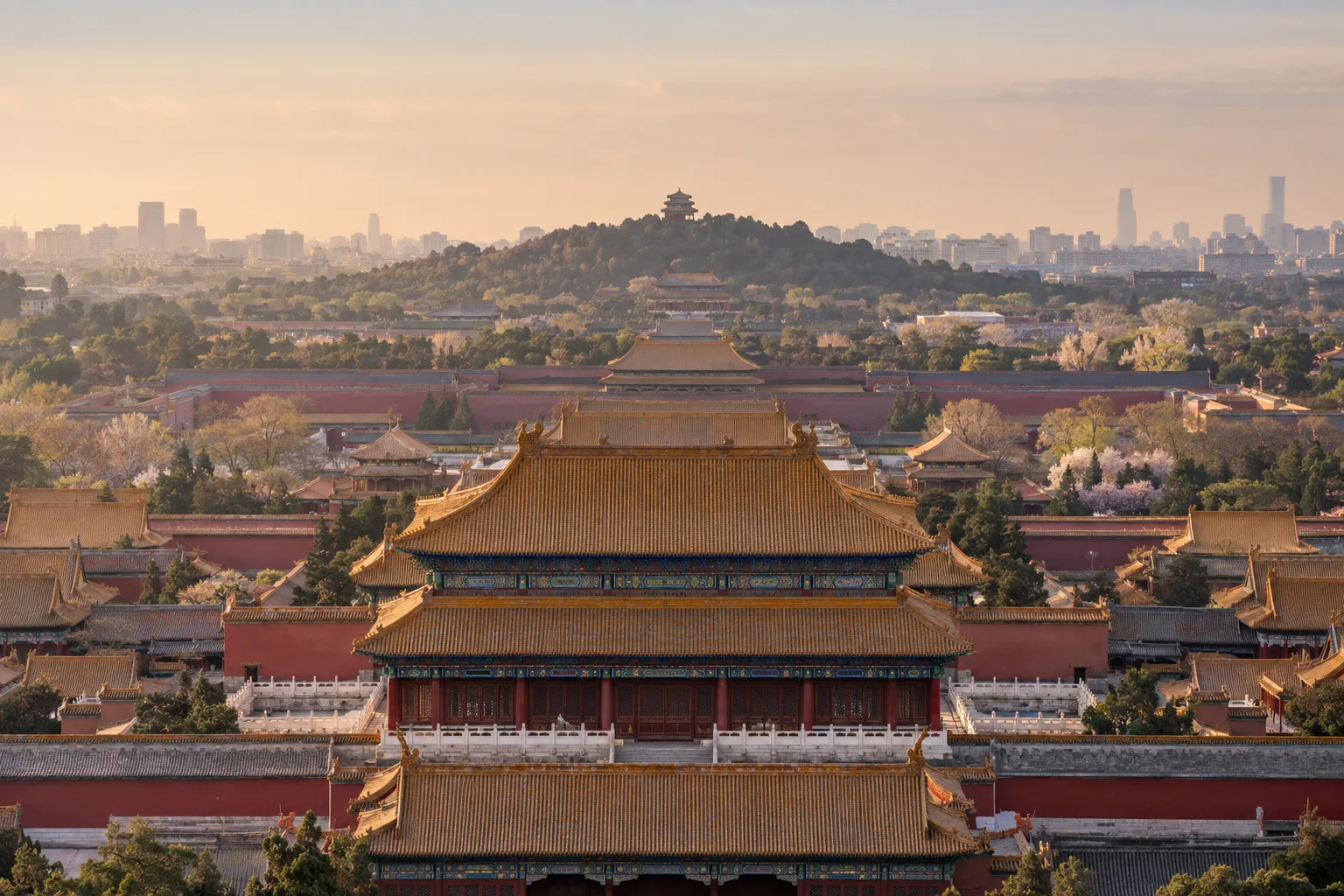 Traditional rooflines in Beijing