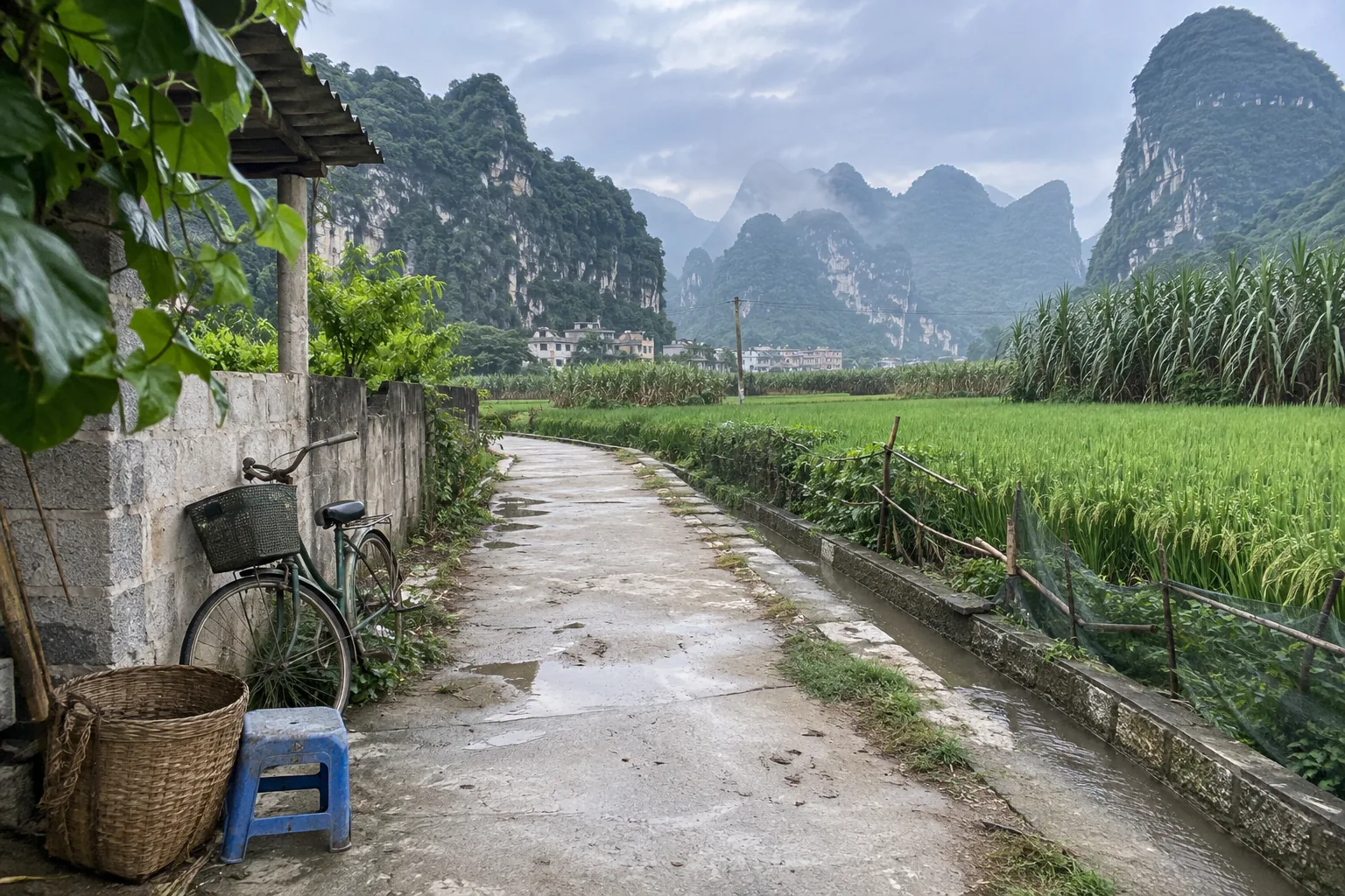 Natural-light travel view representing Chongzuo Border Landscapes in Guangxi