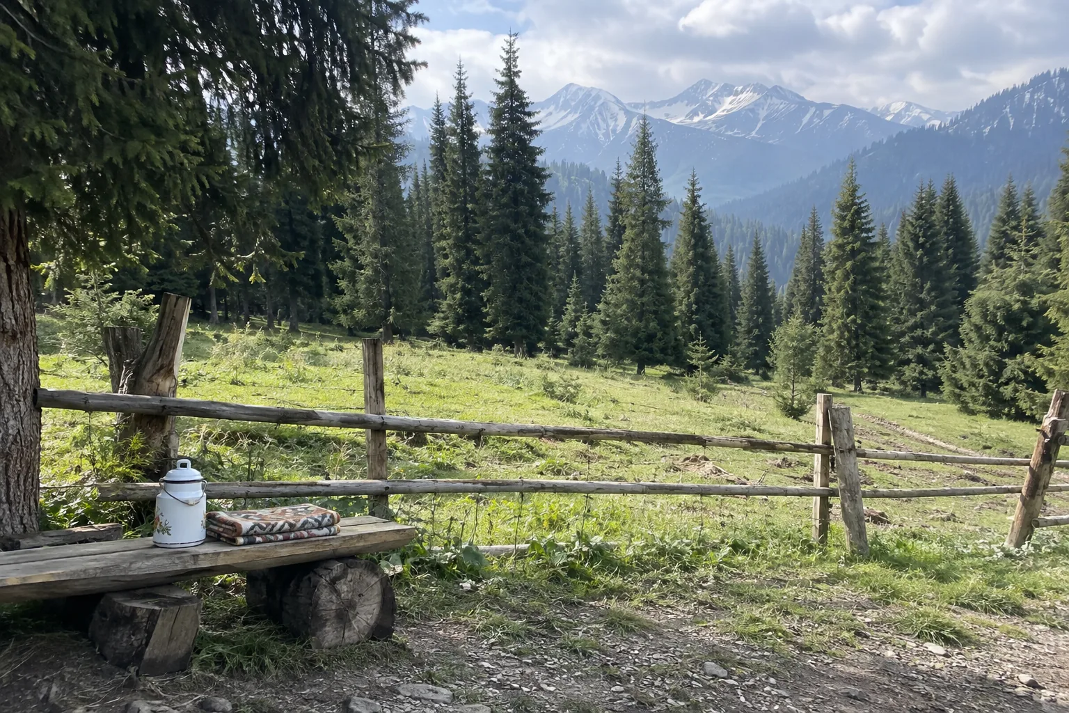 Natural-light travel view representing Kurdening in Xinjiang